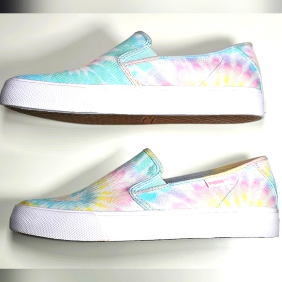 Puma Bari Comfort Tie-Dye Slip-ons - Picture 3 of 7